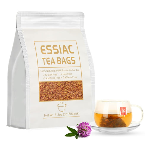 Loywoqi Essiac Tea Bags, 5.3 oz 3g X 50 Bags Herbal Tea blend,