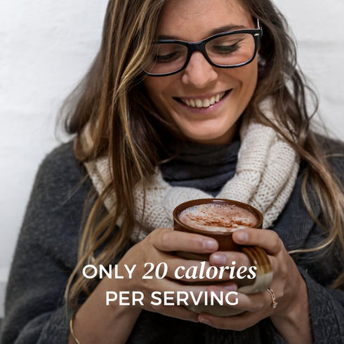 60% 20 (2.2lb NOMU Skinny Cocoa Hot Chocolate | Calories only, Keto Diet Drink, Low GI, High Protein Bulk Bag)