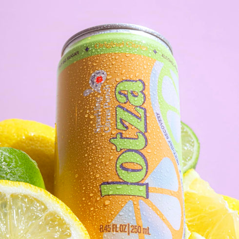 (Pack 12) Pack Lotza Sparkling Non-Alcoholic Adaptogen Drink with Electrolytes | Non-Alcoholic Mocktail & Drink Mixer|