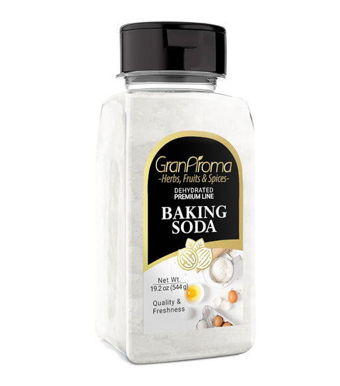GranAroma Baking Soda, 19.2 oz, Sodium Bicarbonate, Baking & Cleaning