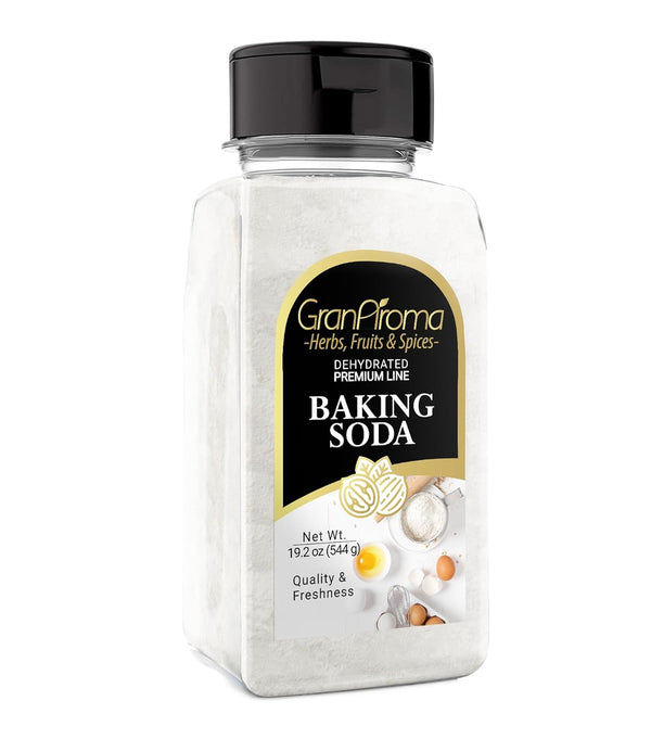 GranAroma Baking Soda, 19.2 oz, Sodium Bicarbonate, Baking & Cleaning