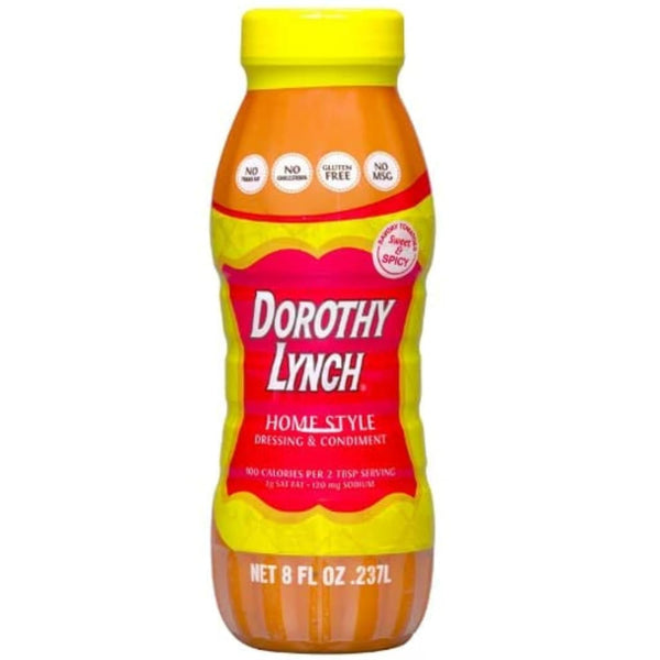 Dorothy Lynch Salad Dressing, Sweet & Spicy, 8 oz Home Style, Thick & Creamy, Gluten Free, No Trans Fat