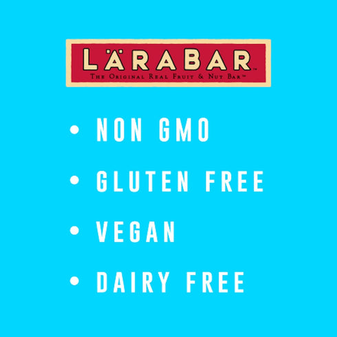 Pack, 1.7 oz, 16 Larabar Variety Gluten Free Vegan Fruit & Nut Bars, ct
