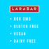 Pack, 1.7 oz, 16 Larabar Variety Gluten Free Vegan Fruit & Nut Bars, ct