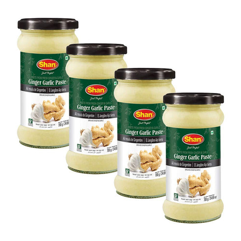 Shan Ginger Garlic Paste 24.69 oz (700g) - Traditional Taste Enhancing Cooking