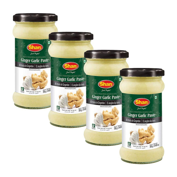 Shan Ginger Garlic Paste 24.69 oz (700g) - Traditional Taste Enhancing Cooking