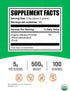 5g 500g (1.1 lbs) (Pack 1) BulkSupplements.com Organic Banana Powder - Banana Fruit Powder, Nutrient Rich - Air-Dried