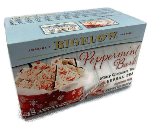 (Pack 2) Bigelow Peppermint Bark Mint Chocolate Herb Tea