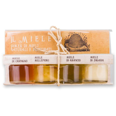 ARTIGIANI DEI SAPORI - Mini Honey Gift Set, "Il Miele", 1.3 oz