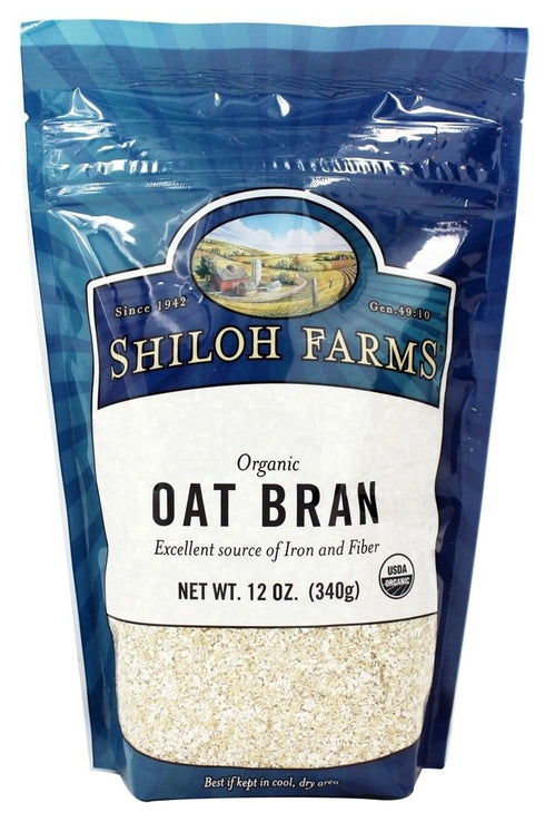Shiloh Farms Organic Oat Bran, 12 oz (340 g)