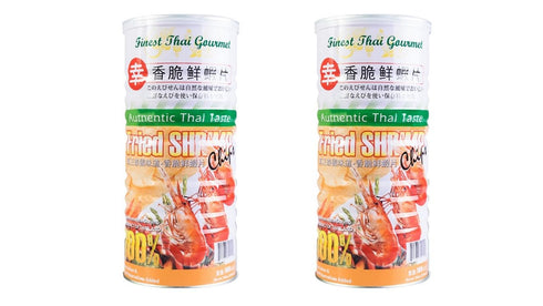 Generic 2 Packs - Shrimp Thai Gourmet Fried Chips - Banh Phong Vi