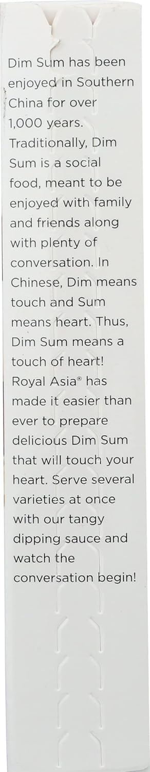 Royal Asia 7 OZ Prawn Dumplings with Soy Ginger Sauce