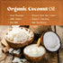 32 oz NaturaleBio Organic Virgin Coconut Oil fl Raw Cold Pressed for Skin, Hair, Moisturizer, Massage, Body, Hand