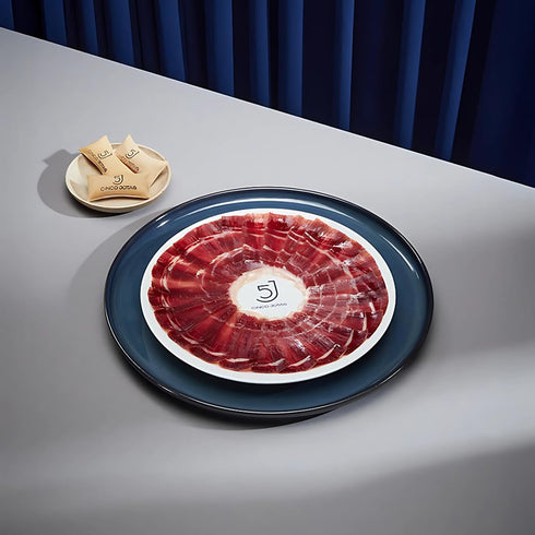 100% 3 oz Cinco Jotas Hand-Carved Jamn Ibrico de Bellota | Acorn-Fed Iberian Ham | Authentic Spanish Ham Ibrico