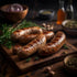Creole Foods (Pack 3) Comeaux's Pork Boudin Mild Of - Fresh and Flavorful Cajun Delight - Authentic Louisiana Cajun