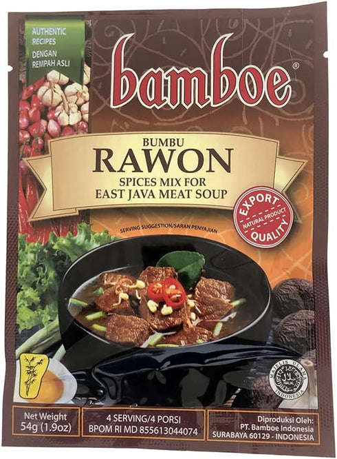 Bamboe 1.9oz bumbu rawon (east java beef soup)