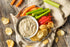 A Blend Above Best Sellers Dip Mix 5 Pack, Includes Roasted Garlic Parmesan, Maui Onion, Garlic Bacon Ranch, Spicy