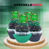 Jungle Camouflage Edible Gaming Woodlands Confetti Sprinkles - 6oz Bag for Cake, Cookie, Cupcake, Ice Cream