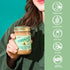 1 12oz Ground Up Almond & Cashew Nut Butter - Honey Cardamom With Chia Seed - Peanut-Free, Dairy-Free, Gluten-Free
