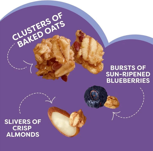 Blueberry Almond Kashi Granola for Gut Health