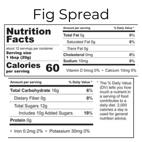 9 oz (2-Pack) DIVINA Fig Spread Jam