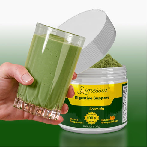 5 200g. Sl-imessia Digestive Support, Plant-Based Blend, with Psyllium Husk, Fennel Seed, Lactobacillus billion CFU