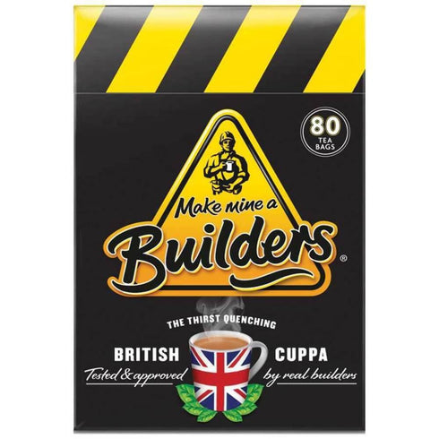 Make Mine a Builder's Teabags | Master Blended British Black Tea (Black,