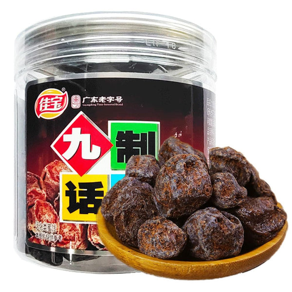 RIJIN DOUJIN Sugar Plums,5.29Oz ,Organic Dried Plums, Salty And Sweet Appetizing,Plum Fruit Snacks