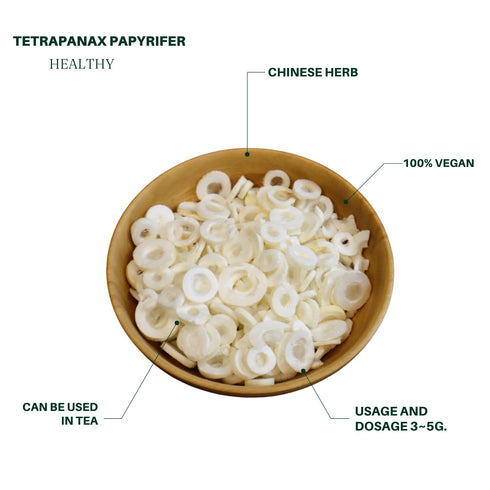 Visit the Store 28g, Royal Seafood USA Dried Tetrapanax papyrifer, Rice paper pith, tong cao,