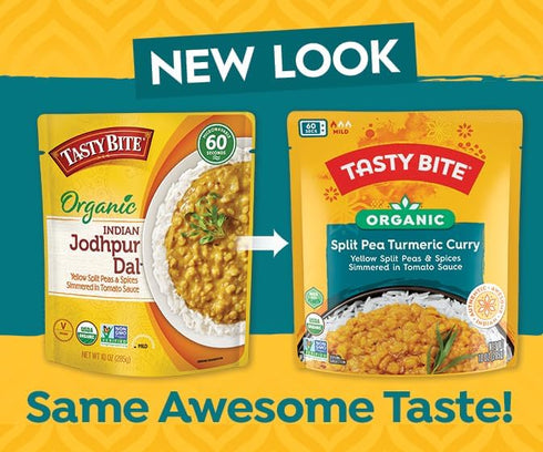10 Pack 6, 6 Count Tasty Bite Organic Jodhpur Lentils, Ounce, of Ready to Eat, Microwavable Entree, Vegan ( )