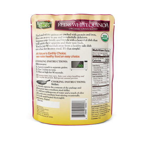 8.5 oz Natures Earthly Choice Grain Mwv Whole Quinoa Organic