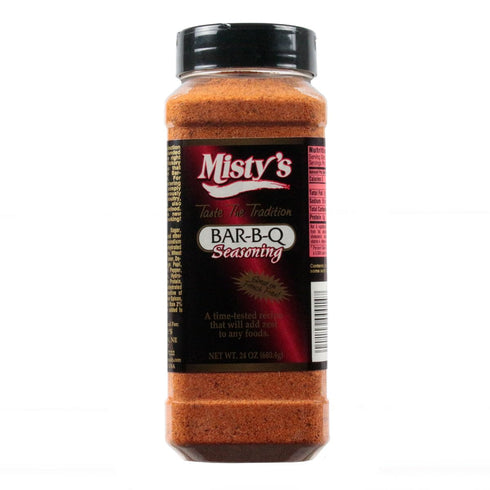 Misty's Steakhouse BBQ Seasoning Gluten Free No MSG Meat Poultry Game 24 Ounces