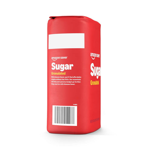 4 Lb (Pack 2) Amazon Saver, White Sugar