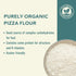 00 5 lbs Fairhaven Mill Organic Pizza Flour - USDA Certified Organic and Non-GMO - Perfect for Thin, Supple Pizza