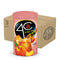 4C Powdered Drink Mix Cannisters, Peach Tea 3 Pack, 28 Quarts, Family