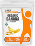 BulkSupplements.com Organic Banana Powder - Banana Fruit Powder, Nutrient Rich - Air-Dried