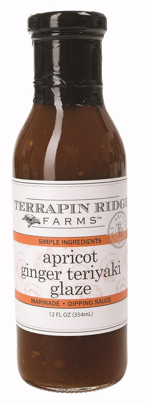Terrapin Ridge Farms Apricot Ginger Teriyaki Glaze Gourmet Stir Fry and Roasting