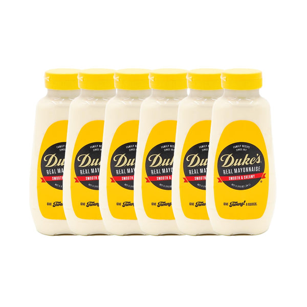 Dukes Real Mayonnaise Squeeze Bottle Original Smooth & Creamy Taste, 11.5 Ounce