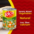 15 Oz (Pack 12) RICA RONDO MIXED VEGETABLES Can