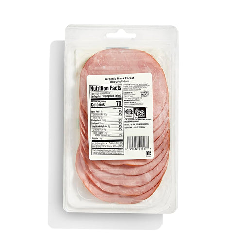 365 by Whole Foods Market 6 OZ Organic Black Forest Sliced Ham