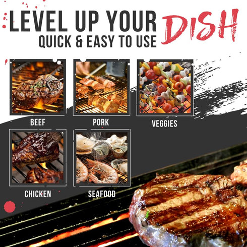 Lane's Blackened Seasoning Spice - All-Natural Blackened Fish Seasoning for Pork, Beef & Seafood, 4.6 Oz