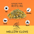 1 Oz Herbal Blend for Smoke and Tea - Smoke & Brew Mellow Clove for Soothing Clarity - Clove, Ginko Leaf and Calendula