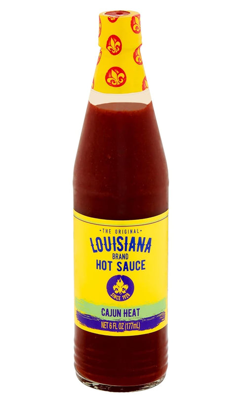 "LOUISIANA" Brand 6 Oz (Pack 1)) Louisiana Brand Hot Sauce (Cajun Heat, Fl