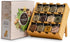 TILZ GEAR Wooden 3-Tier Spice Rack, 12 Filled Glass Jars, 12 Organic