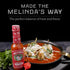 Melinda’s Scorpion Pepper Hot Sauce 5oz - Gourmet Sauce with Trinidad Moruga Scorpion Pepper, Keto, Kosher, Vegan
