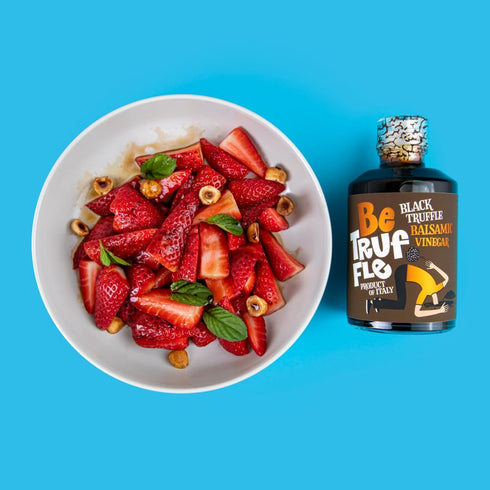 3,3 fl.OZ 100 ml 100% Be Truffle - Black Truffle Balsamic Vinegar - - Made in Italy - Vegan, Gluten-Free