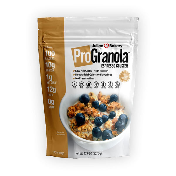 Julian Bakery ProGranola | Espresso | 12g Protein | Paleo | 3