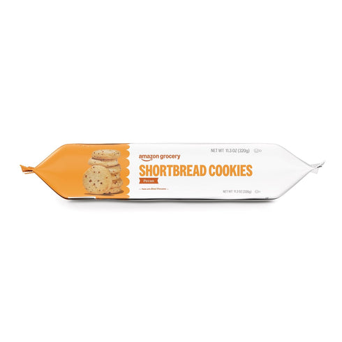 11.3 Oz Amazon Grocery, Pecan Shortbread Cookies