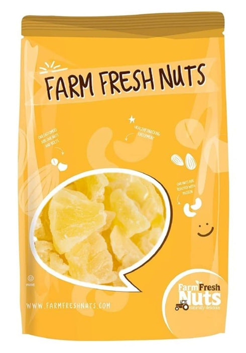 Dried Pineapple Tidbits (Chunks) 24oz - Dried Pineapple Tidbits Best for Snacking