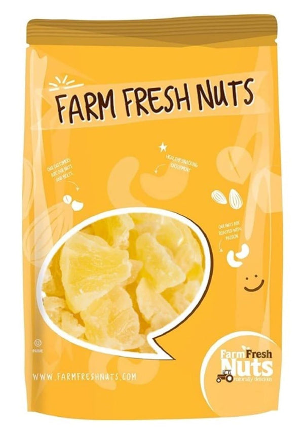 Dried Pineapple Tidbits (Chunks) 24oz - Dried Pineapple Tidbits Best for Snacking